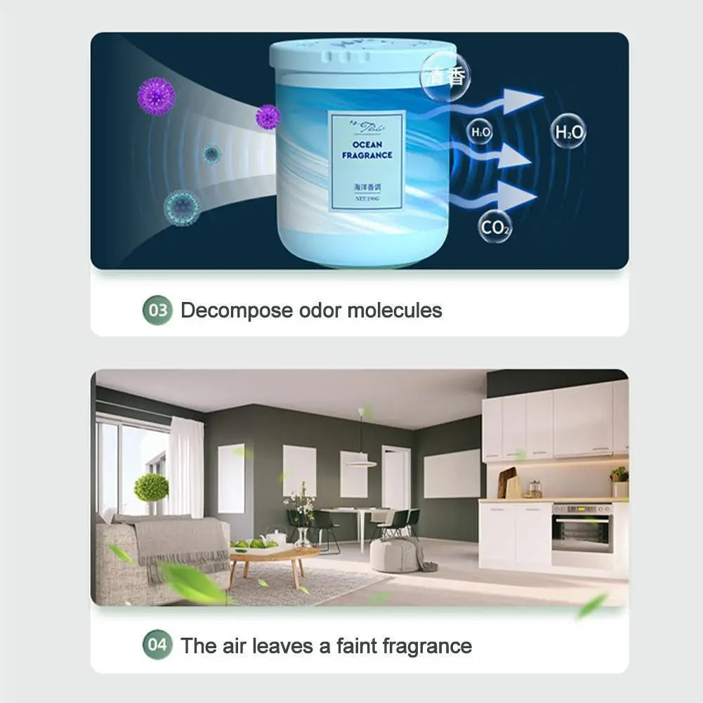 Air Freshener Natural Home Plant Harmless Human Body Indoor Lasting Fragrance Freshener Bathroom Bedroom Odor Eliminator