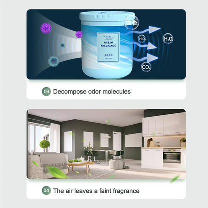 Air Freshener Natural Home Plant Harmless Human Body Indoor Lasting Fragrance Freshener Bathroom Bedroom Odor Eliminator