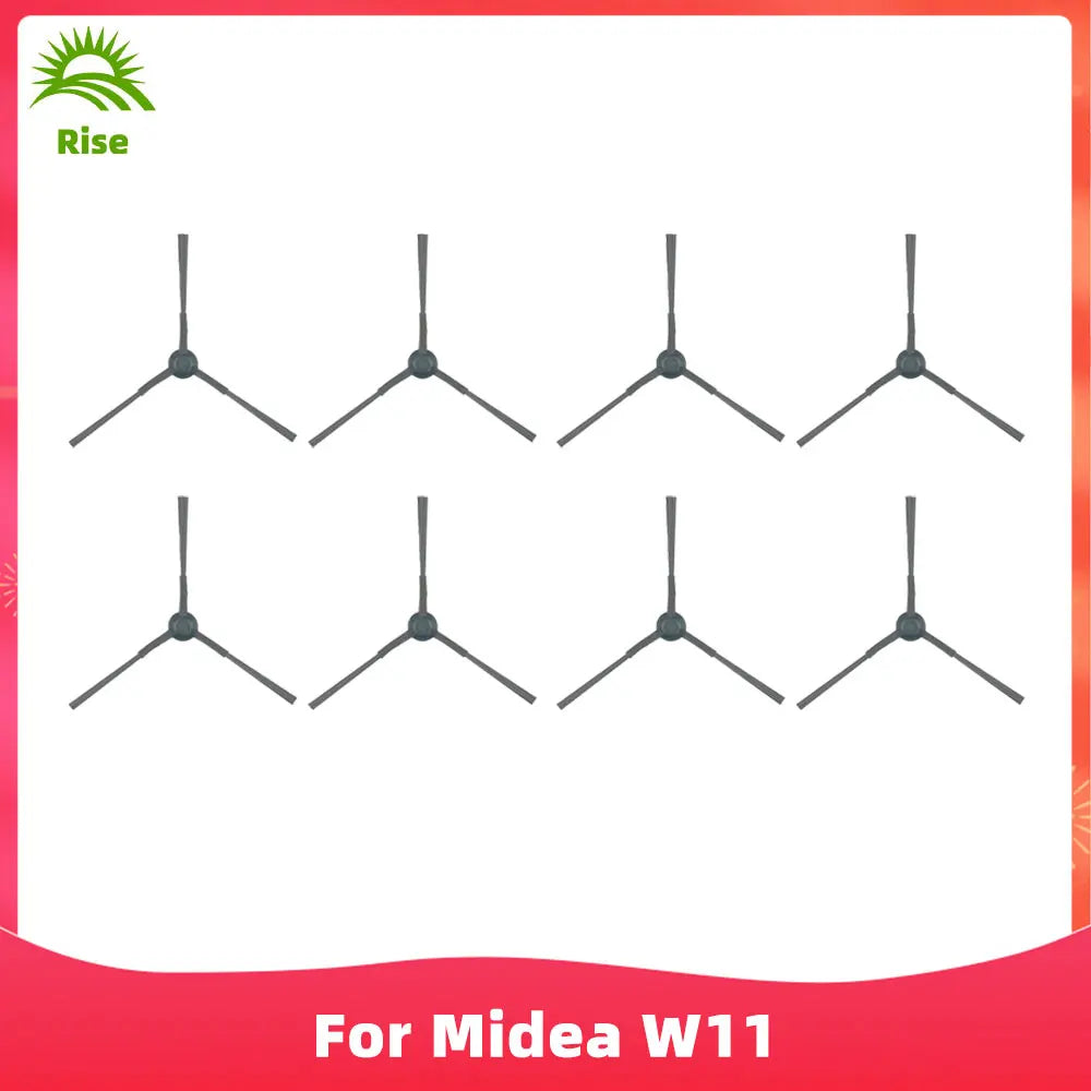 Compatible For Midea V12, V10, W11 Robot Vacuums Spin Side Brush Mop Cloths Rag Spare Part Accessory Replacement