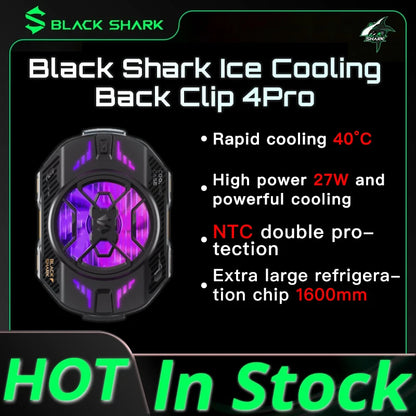 Original Black Shark Cooler 4 3 Pro 4Pro Smart FunCooler For xiaomi black shark nubia lenovo phone