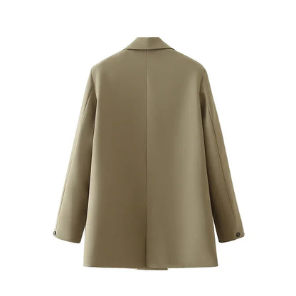 Blazer Woman Fashion Office Wear for Women Professional Autumn winter Female Coat Elegant Youth Blazer Office Outfits