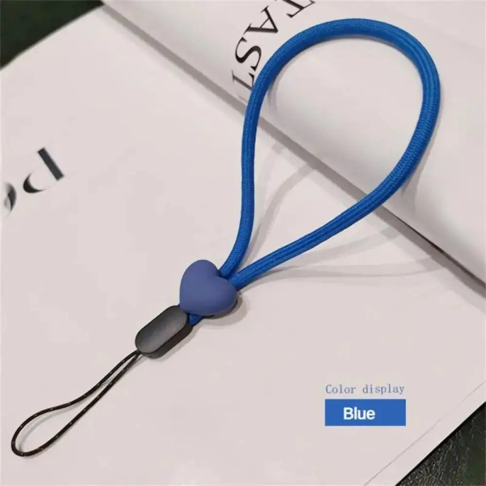 New love Mobile Phone Phone Strap Colorful Adjustable Short Wrist Strap Elastic Mobile Phone Lanyard Phone