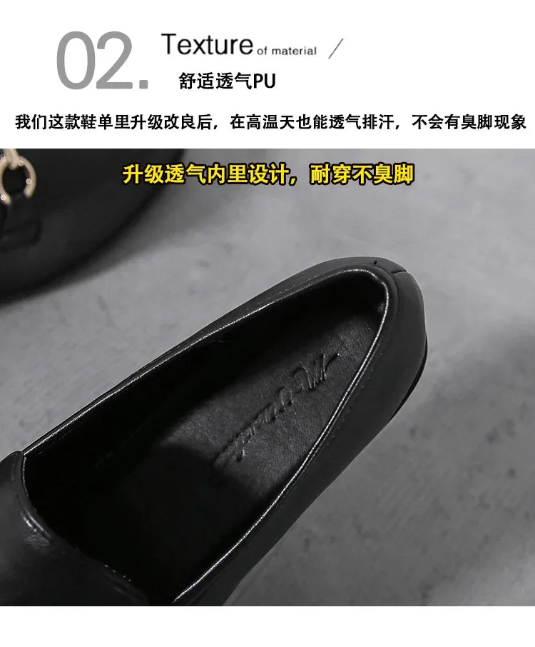 Womens Shoes Flats Loafers Ladies Fashion Leather Brand Sneakers Womens Designer Flat Ladies Shoes Woman Luxury Female Footwear