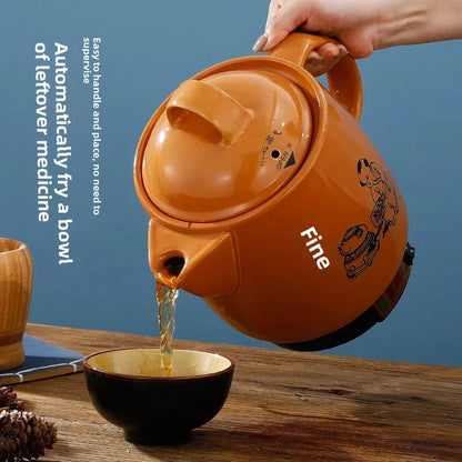 Shanyoujia Ceramic One-Piece Electrochemical Health Pot Automatic Boiling Medicine Pot Insulated Electric Heating Pharmacy Pot