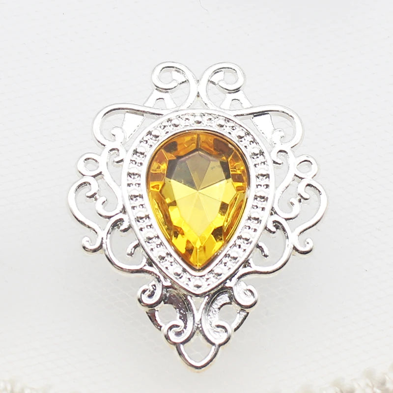 10 pieces of new crystal sewing accessories, sewing accessories, decorations, artificial accessories, used to decorate the party