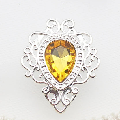 10 pieces of new crystal sewing accessories, sewing accessories, decorations, artificial accessories, used to decorate the party