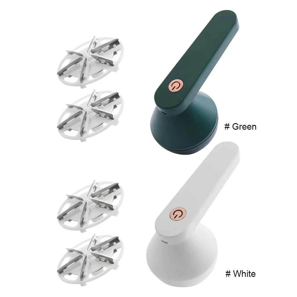 Electric Lint Remover Rechargeable Fabric Shaver Hair Ball Trimmer Six Blades Clothes Ball Remover Anti Pilling Pellet Remover