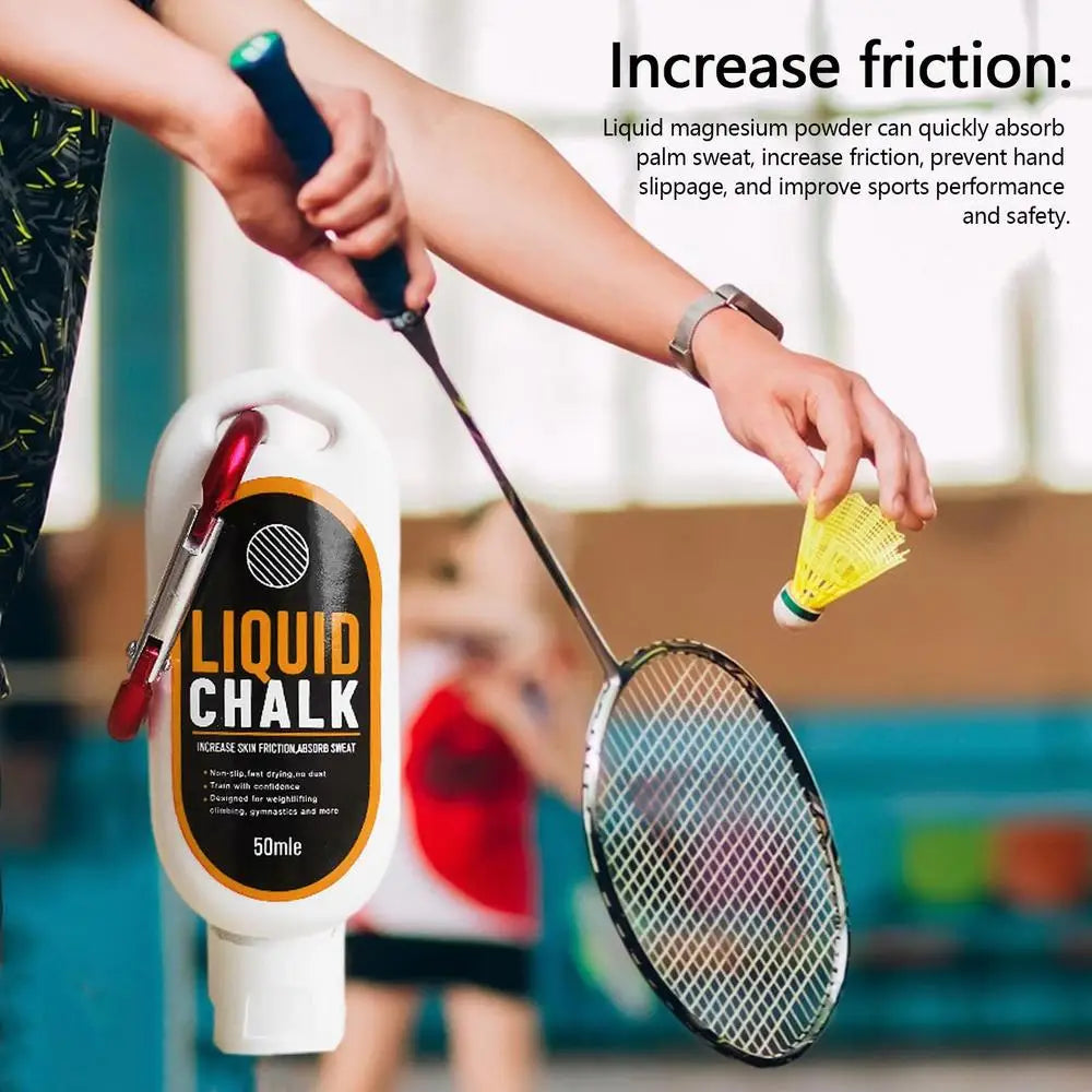 Sports Chalk Magnesium Powder Fitness Weight Lifting Non-slip Cream Grip Weight Lifting Climbing Gym Sports 30/50/100ml