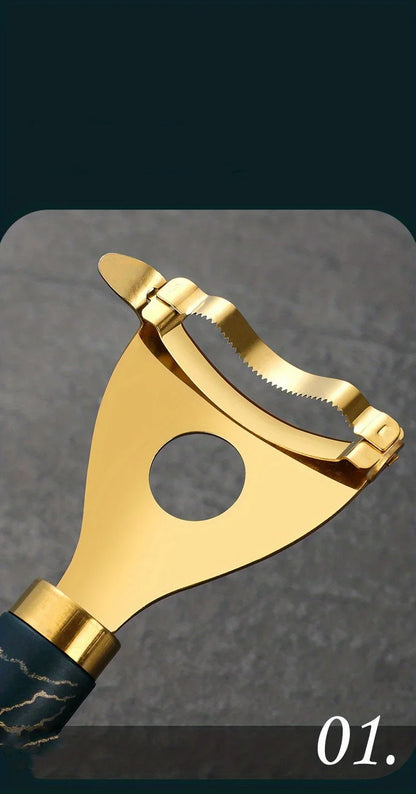 1pc Stainless Steel Corn Stripper – Efficient Cob Peeling, Durable Thresher, Kitchen Must-Have for Fresh Corn Lovers