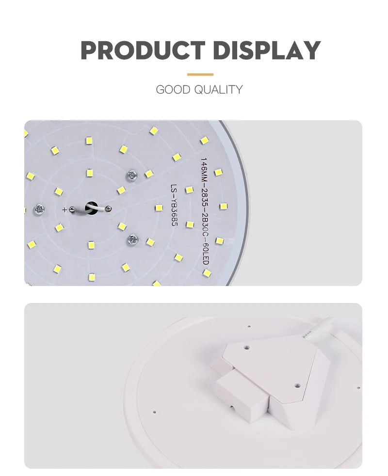 Led Ceiling Lights Ultra Thin LED Ceiling Lamps Modern Panel Light  30W 50W 72W Downlights for Living Room Bedroom Kitchen Home