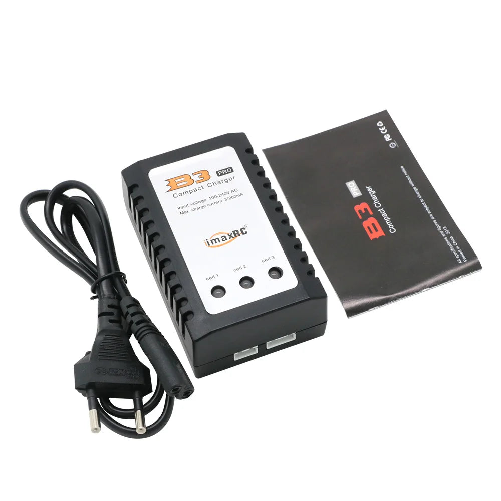 Charge B3 10W B3 Pro 10W RC Compact Charger 2S 3S Lipo Rechargeable Battery Adapter 7.4V 11.1V Professional Charger Power Supply