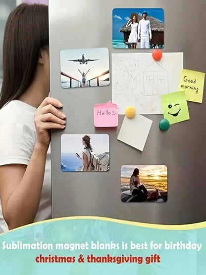 1/3pc Custom Photo Fridge Magnet, Customisable Magnetic Picture Fridge Magnet, Perfect for Refrigerator, Whiteboard & Locker |