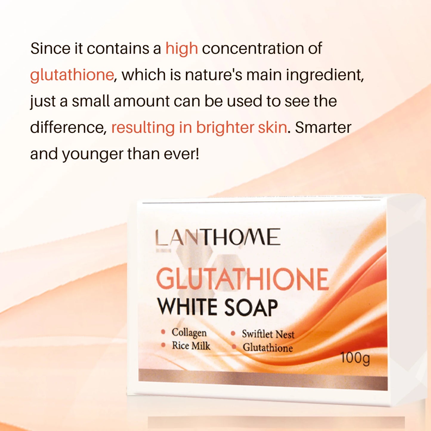 Glutathione Facial Soap Skin Brightening Deep Cleansing Glutathione Handmade Moisturizing Soaps Body Care