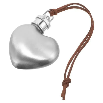 Outdoor Portable Wine Pot Small Hip Flask Heart Shaped Flask Stainless Steel Wine Flask Water Bottle