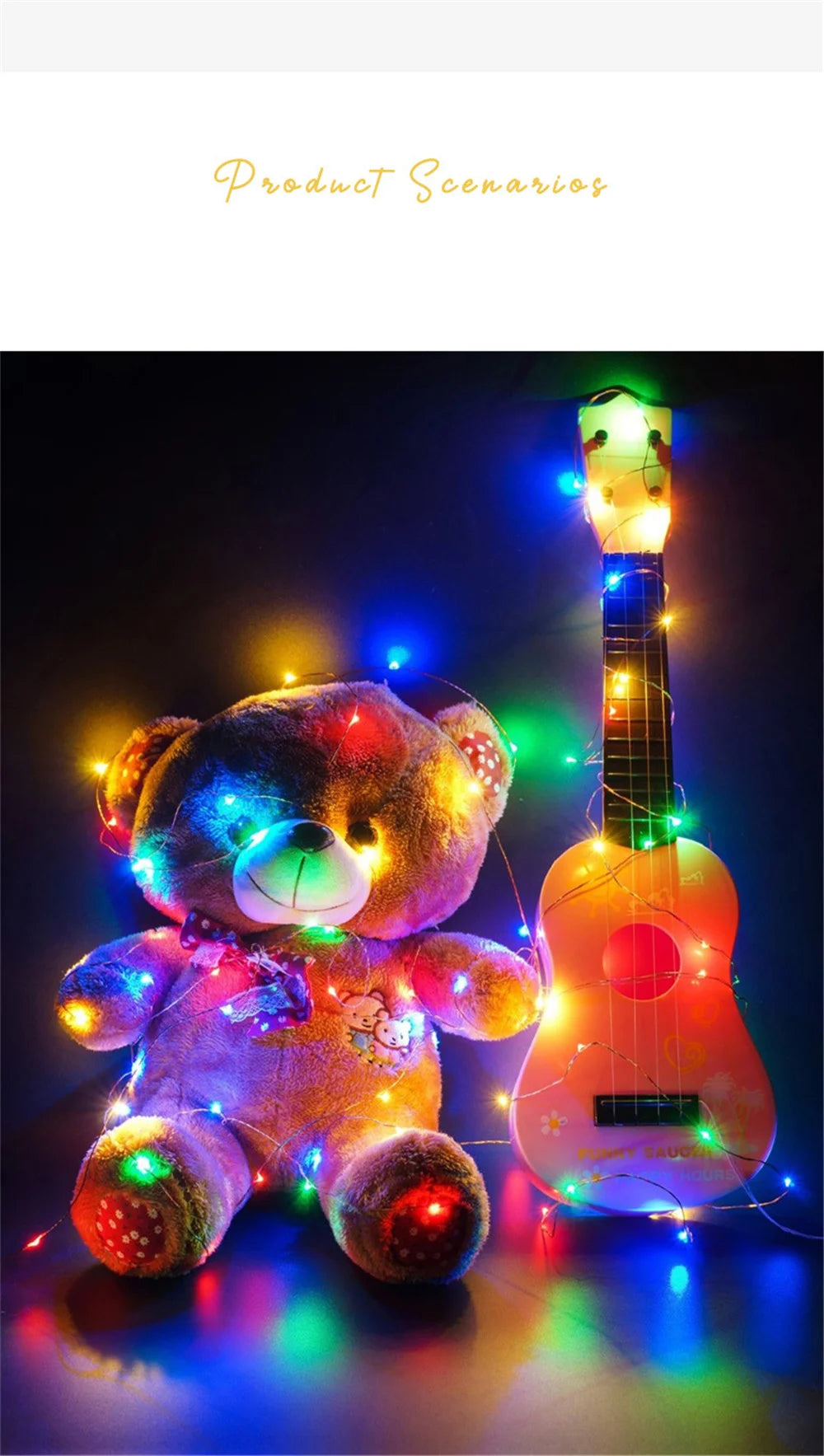 Smart Christmas Light APP Control Fairy LED Garland 5M 10M Remote Bluetooth DIY Color Indoor Music Sync Outdoor USB String Light