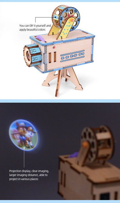 DIY Projector DIY Science Experiment Kit & Education Model Toy Physics Science Toys For Children Gift Toy Project