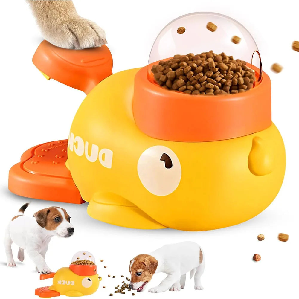 Dog Slow Feeder & Interactive Puzzle Toy Durable Non-Skid IQ Training for Dogs cat Reduces Bloating Anxiety Safe Bowl