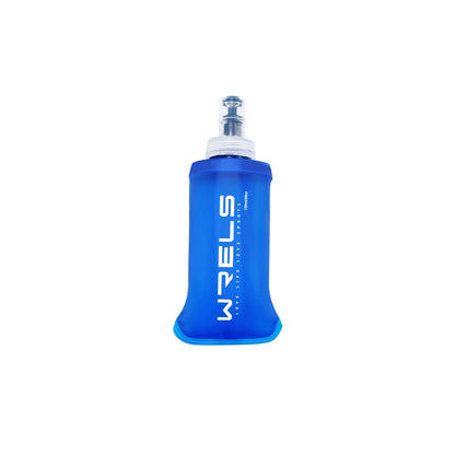 WRELS Folding Water Bottle TPU BPA-Free Collapsible Soft Flask Outdoor Sport Hiking Camping Running Portable Soft Water Bottle