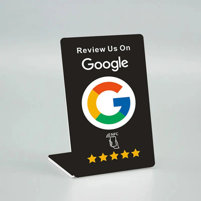 Slim Size NFC Google Reviews for Google Reviews Social Business Review Cards NFC Stand