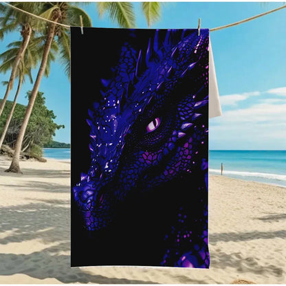 Oversized Rainbow Striped Beach Towel Vibrant Rainbow Colors Quick-Dry Microfiber Strong Wrap Design Beach & Pool Use Beach