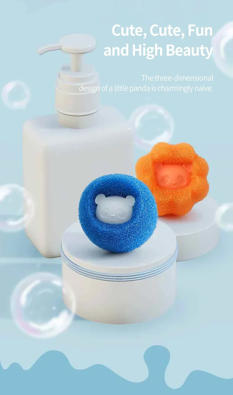 Laundry Balls Pet Hair Collector for Washing Machine Reusable Laundry Lint Catcher Removes Lint From Clothes Pet Cat Accessories