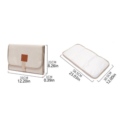 Foldable Baby Diaper Changing Pad Waterproof Newborn Nappy Changing Mat Travel Portable Diaper Change Sheet