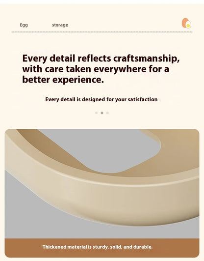 Refrigerator Egg Holder – Slide Out Egg Storage Container for Fridge Door – Auto-Rolling Egg Dispenser