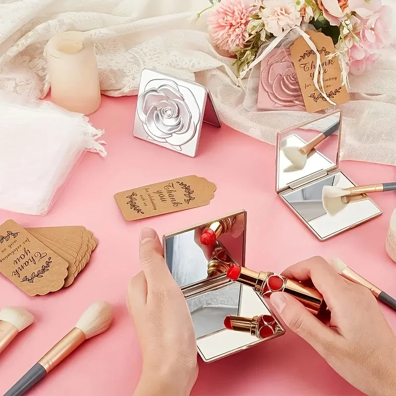 15 Pieces for Girls Party, Favorite Girl Makeup Party, Favorite Party Supplies Set, Foldable Mirror Comb, Best Choice for Party