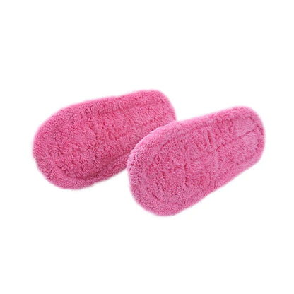Chenille Lazy Floor Slippers Cover Cleaning Floor Removable Cleaning Floor Slippers