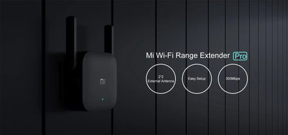 NEW Xiaomi Wireless Wifi Pro Mi Amplifier Router 2.4G Wi-Fi Repeater 300M Network Expander Range Extender 2×2 External Antennas