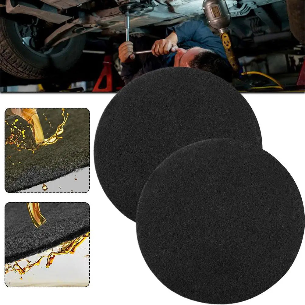 2PCS 38cm Oil Drain Pad Oil Change Pan No Splatter Pad For Car Changing Oil Transmission Drain Pan Car Accessories