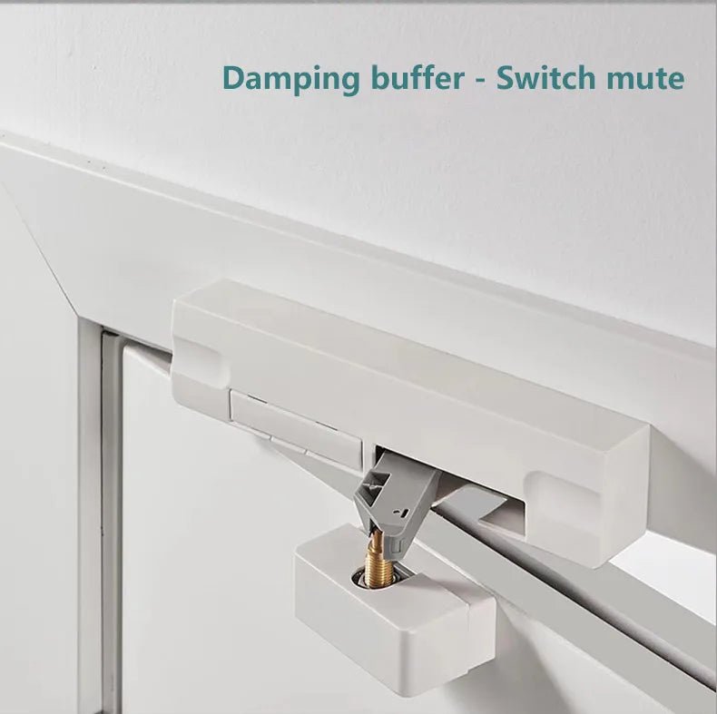 Door Buffer Damper Hydraulic Door Closer Wooden Door Outside the Door Home Mute Automatic Door Closing Artifact Anti-pinch Hand