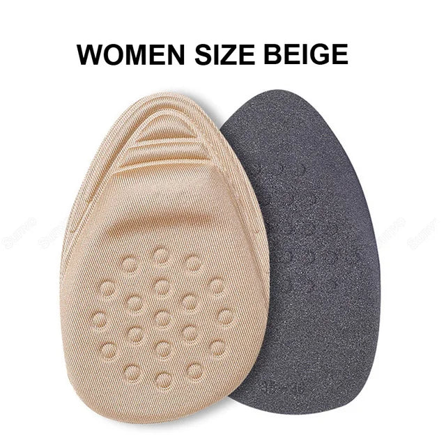 Half Insoles for Shoes Inserts Forefoot Insert Non-slip Sole Cushion Reduce Shoe Size Filler High Heels Pain Relief Shoe Pads