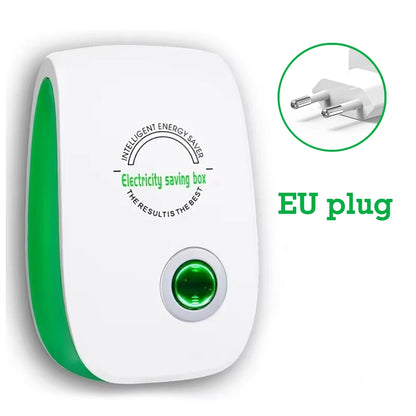 Electricity Saving Box US/EU Adapter Intelligent Power Factor Saving Device Smart Power Saver Cost Reducing Home Office