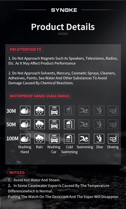 Kids Watch,Boys Watch for 3-15 Year Old Boys,Digital Sport Outdoor Multifunctional 50 M Waterproof Alarm Watch for Children