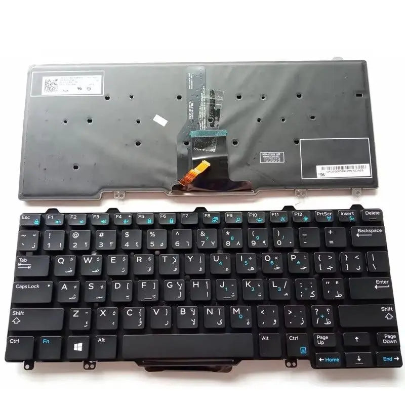 US/LA/BR/RU laptop keyboard For DELL Latitude E5270 E7250 3150 3160 3165 12-5000 5280 7350 5290 5250 7280 7380 E5250 E7270