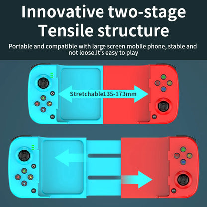 D3 Wireless Bluetooth Telescopic Gamepad For IPhone IOS Android Phones Console Stretch Wireless Game Controller Joystick Gaming