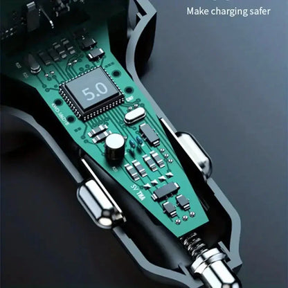 Bluetooth 5.0 FM Transmitter Handsfree Car Radio Modulator MP3 Player With 22.5W USB Super Quick Charge Adapter for Car