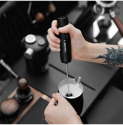 MHW-3BOMBER Official New Electric Milk Frother Handheld Wireless Blender Latte Cream Egg Beater Food Blender