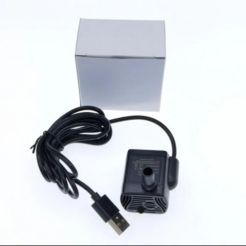 Water Pump Pet Cat Water Fountain Anti-dry Burning Motor Replacement for Cat Flowers Drinking Bowl Water Dispenser Pet Products