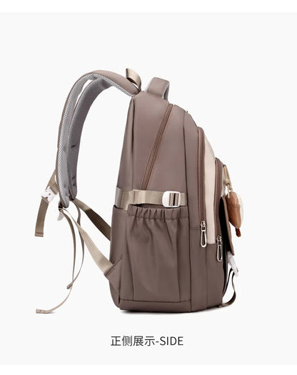 Girls Backpack for School Kawaii Bookbag for Teenage Multiple Pockets School Bag for Primary Elementary Middle School, Age 6-14