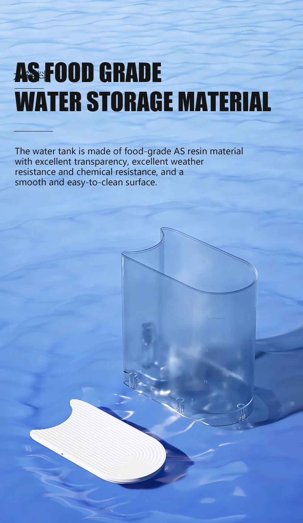 Cat Water Fountain, Automatic Pet Water Dispenser for Puppy, Rechargeable Wireless Cat Drinker No Need Filter, Cat Accessories