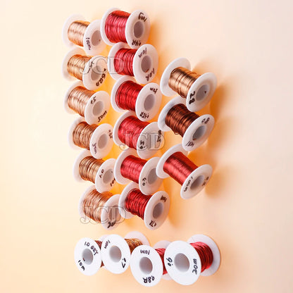 copper lacquer wire 0.2mm -1.0mm Cable Copper Wire Magnet Wire Enameled Copper Winding Wire Coil Copper Wire