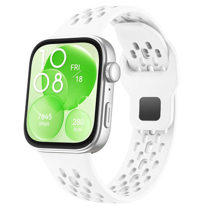 Sport Bracelet for Huawei Watch Fit 4 Pro Strap Hollow Silicone Wristband for Huawei Watch Fit 4 Band Huawei Watch Fit 3 Correas