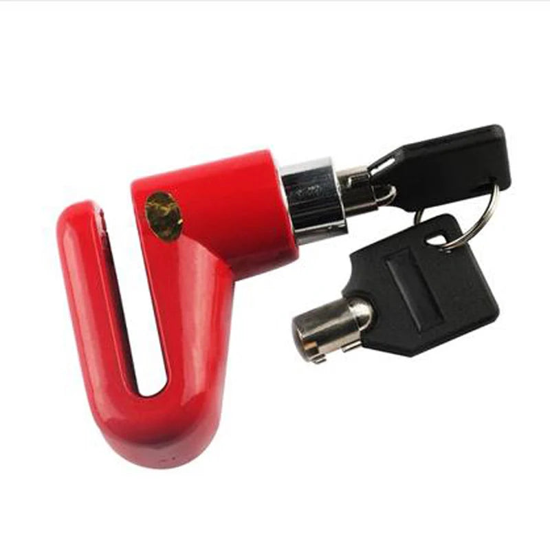 Motorcycle Lock Bicycle Motorbike Motorcycle Disc Brake Lock Theft Protection for Scooter Safety Bike Lock Security Anti Theft