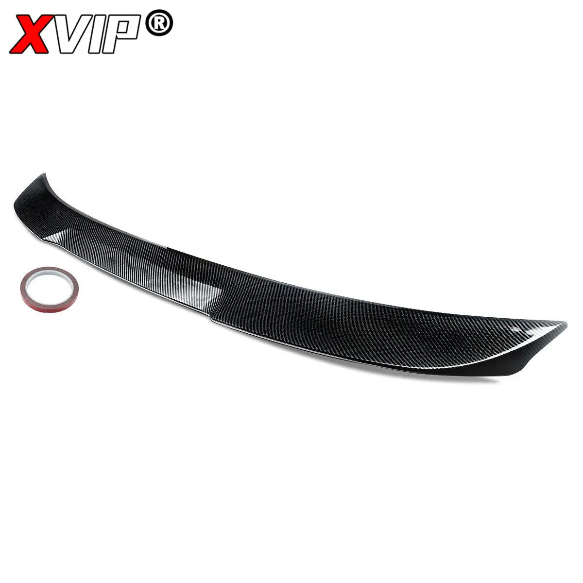 XVIP Car Glossy Black M4 Look Rear Trunk Spoilers Wings Lip For BMW 5 Series E60 4 Door Sedan 2004-2009 Carbon Look Accessories