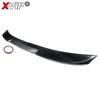 XVIP Car Glossy Black M4 Look Rear Trunk Spoilers Wings Lip For BMW 5 Series E60 4 Door Sedan 2004-2009 Carbon Look Accessories