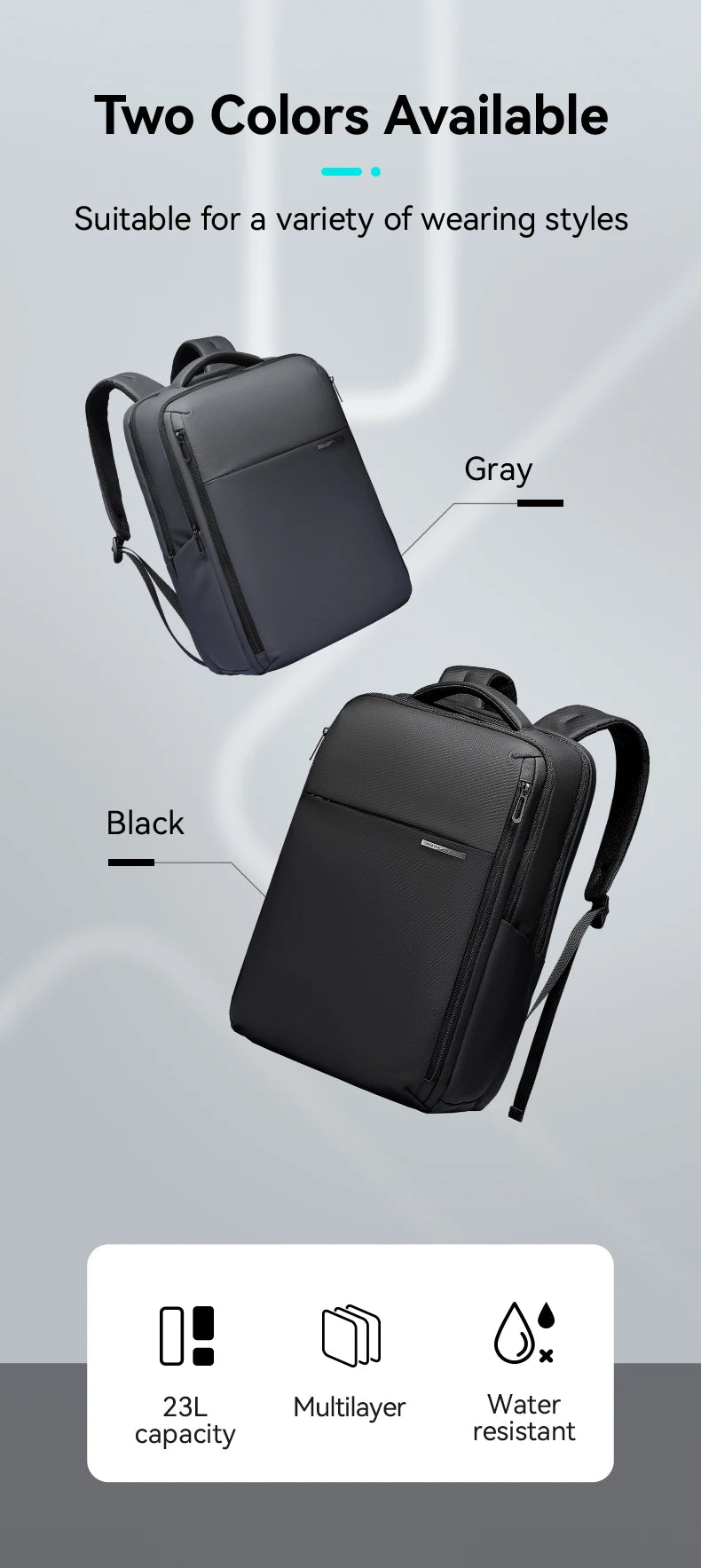 Mark Ryden business backpack 23L bookbags school backpack back to school backpack student back to school supplies