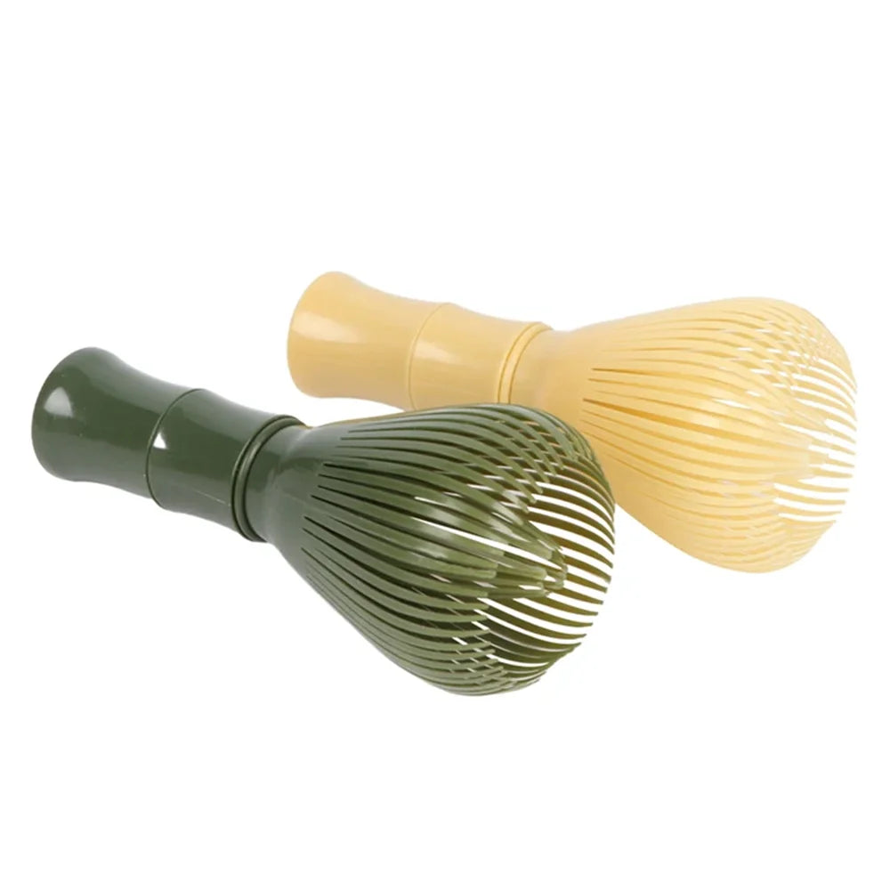 Matcha Green Tea Brushes Traditional Matcha Whisk Reusable Resin Matcha Whisk Chasen Dishwasher Safe Matcha Stirrer