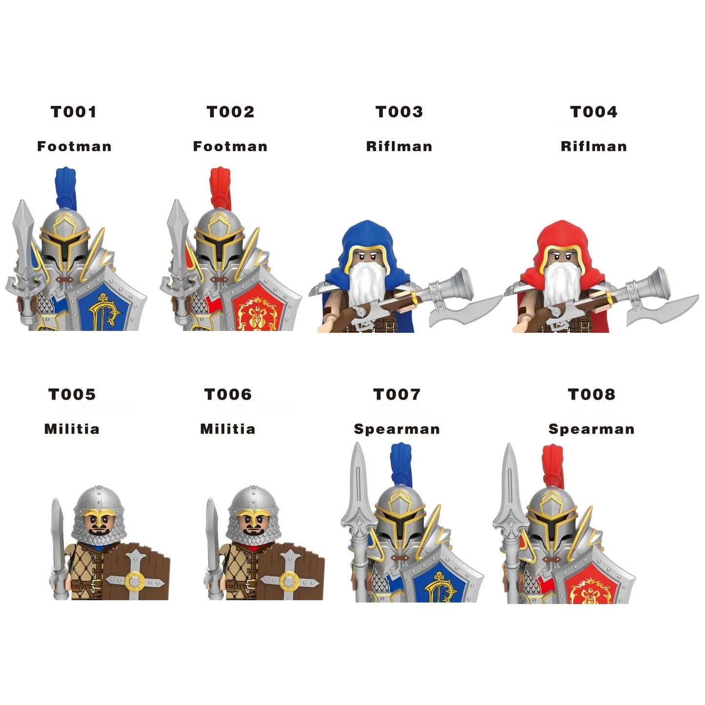 New World Of Warcraft Wow Building Blocks Mini Action Figure Toys